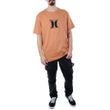 Camiseta Masculina Hurley Hole MARROM-HYTS010927- -4-